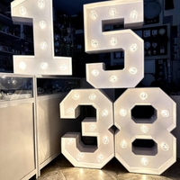 Светещи цифри на батерии