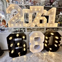 Светещи цифри на батерии