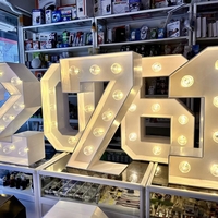 Светещи цифри на батерии