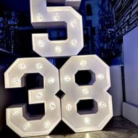 Светещи цифри на батерии