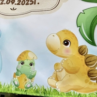 Месал/Платно за погача “Динозаври”