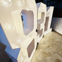 Светещи цифри на батерии