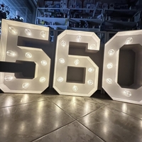 Светещи цифри на батерии