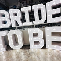 Светещ надпис BRIDE TO BE (на ток/батерии)