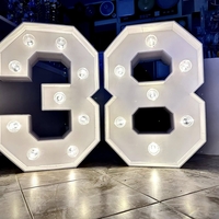 Светещи цифри на батерии