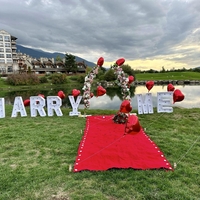 Светещ надпис MARRY ME  (на батерии)