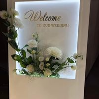 Светеща кашпа за цветя