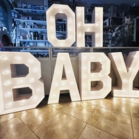 Светещ надпис OH BABY