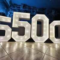 Светещи цифри на батерии