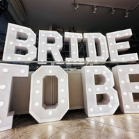 Светещ надпис BRIDE TO BE (на ток/батерии)