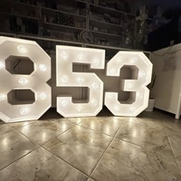 Светещи цифри на батерии