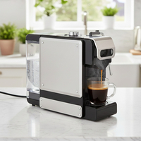 Еспресо машина 8в1 Oliver Voltz OV51171N8M – За капсули и мляно кафе, 1450W, 19 Bar, 5 адаптера 5VS1171N8M