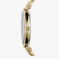 Michael Kors Mk3191 Gold-Tone Glitz Darci Watch