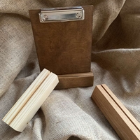 Дървена поставка | основа A5 | Тик