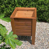 Дървена кашпа – повдигната | Linea Garden