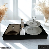 Дървени подноси с височина на борда 65 мм