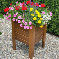 Дървена кашпа – повдигната | Linea Garden