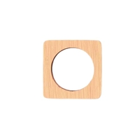 Дървен пръстен за салфетки Linea Table – квадрат