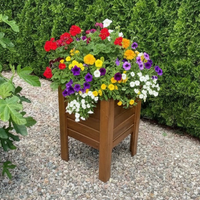Дървена кашпа – повдигната | Linea Garden