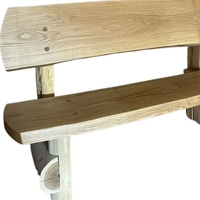 Градински дъбови пейки