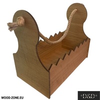 Дървена кошница XL, серия 