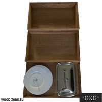 Дървени подноси с височина на борда 65 мм