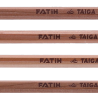 Дървен молив Fatih Taiga Natural 17180 с гума