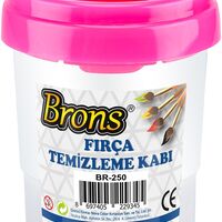 Чашка за почистване на четки с плъзгащ се капак Brons