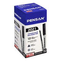 Химикалка Pensan 2021 / 1.0 мм. Черна