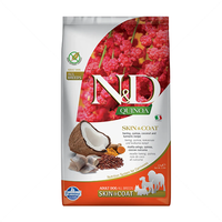 N&D Dog Quinoa с херинга, киноа, кокос и куркума за кучета над 1 година