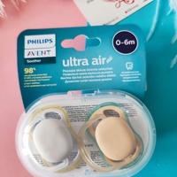 Персонален БИБЕРОН с името на вешето БЕБЕ бял цвят Philips Avent Ultra Air