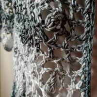 Дантелена жилетка