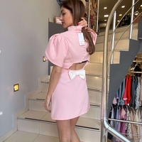 Рокля Кларинс розова