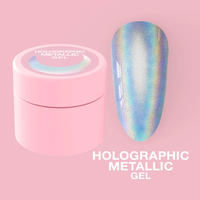 Гел боя Holographic Metallic Gel 5ml