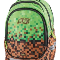 Ученическа раница Play Maxx - Green, 1 отделение