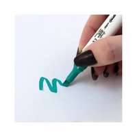 Маркери акрилни двувърхи Flexy Chisel / Round tip, 18 цв.+контурен