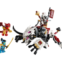 LEGO® NINJAGO 71863 - Зилвар и Гримтак - чудовището-дракон