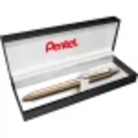 Ролер Pentel BL407 0.7 мм златен + кутия