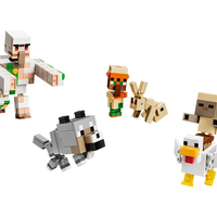 LEGO® Minecraft 21592 - Пустинната атака на жокея на пилета