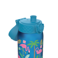 Бут. за вода Ion8 Print, рециклирана пластмаса, 350ml, Flamingos