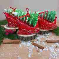 Коледна шейничка с елха