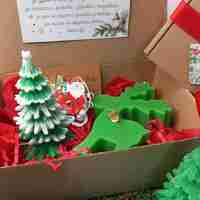 Подаръчна кутия „Коледно настроение” вариант 8