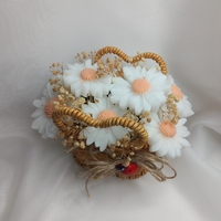 Кошничка с маргаритки