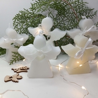 Коледна свещ ангелче голямо