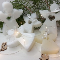 Коледна свещ ангелче голямо