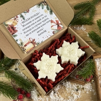 Подаръчна кутия снежинки 