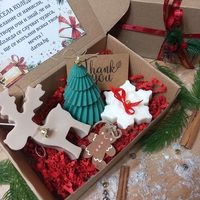 Подаръчна кутия „Коледно настроение” вариант 5