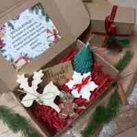 Подаръчна кутия „Коледно настроение” вариант 1