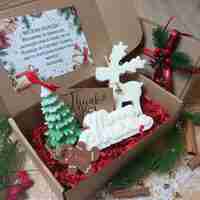 Подаръчна кутия „Коледно настроение” вариант 3