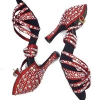 Rhinestone Red Shoes